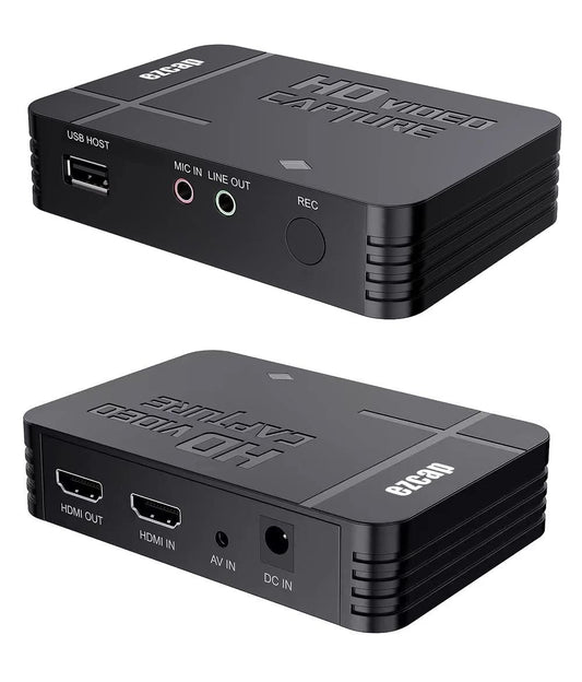 Ezcap EZCAP288 HDMI AV Video Capture Card - Composiet - 1080p - USB2.0 - Zwart