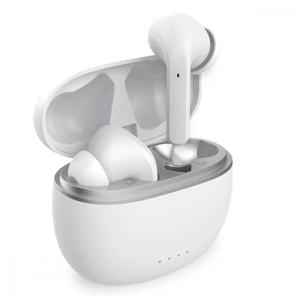 Fontastic 261909 Draadloze Oordopjes In-ear met Oplaaddoos - ANC - Bluetooth 5.3 - Wit