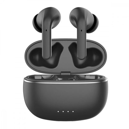 Fontastic 261893 Draadloze Oordopjes In-ear met Oplaaddoos  - ANC  - Bluetooth 5.3  - Zwart