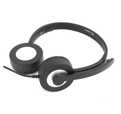 Platinet FH5400 On ear Headphones with Microphone - Black