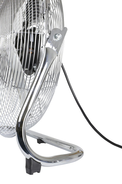 Nordic Home FT-566 Vloerventilator met handgreep - 45 cm - Zilver