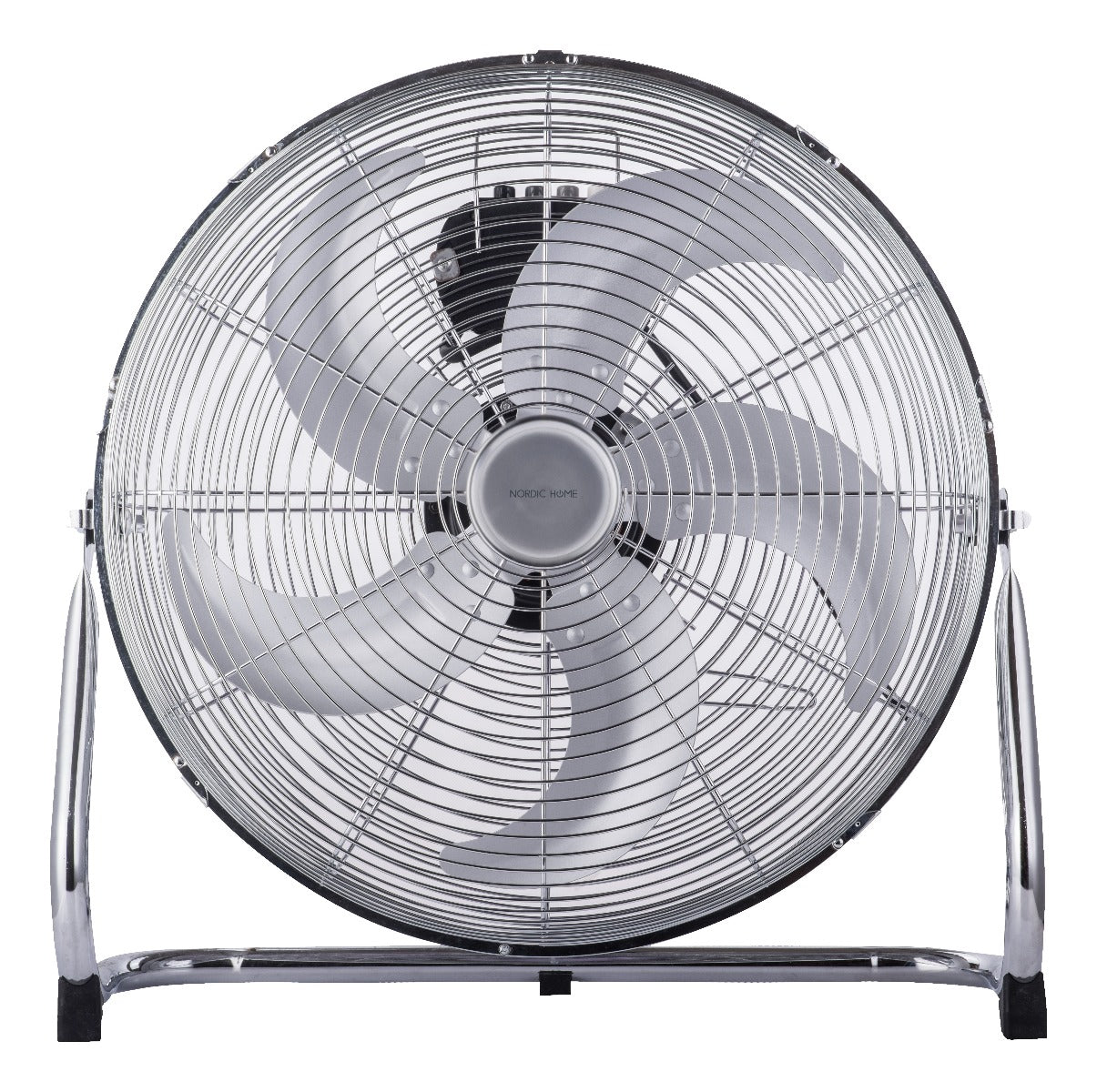 Nordic Home FT-566 Vloerventilator met handgreep - 45 cm - Zilver