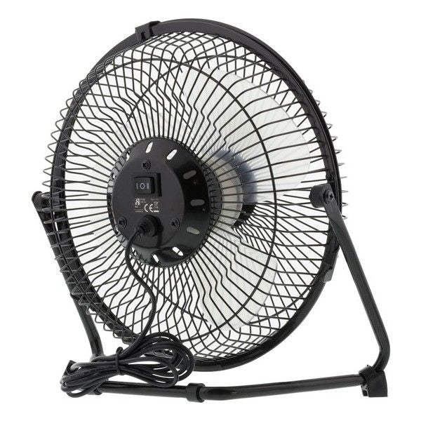 DELTACO FT-758, USB fan, RETRO - black