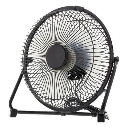 DELTACO FT-758, USB fan, RETRO - black