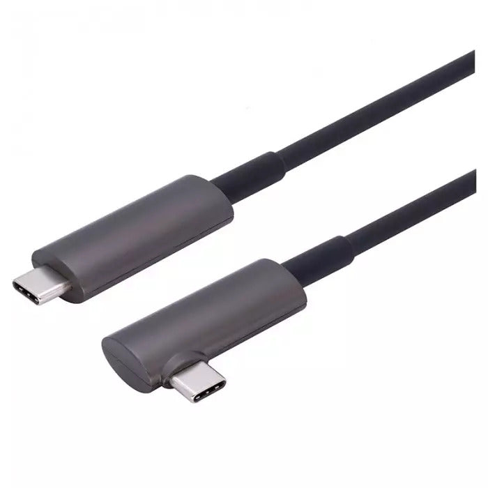 NÖRDIC FVRCC50 VR Link Glasvezel kabel - USB-C naar USB-C - USB3.2 Gen2 - 10Gbps - Geschikt voor Oculus Quest 2 - 5m - Zwart
