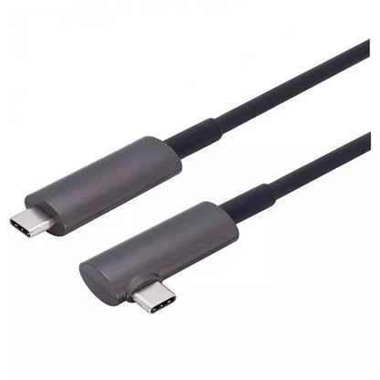 NÖRDIC FVRCC50 VR Link Glasvezel kabel - USB-C naar USB-C - USB3.2 Gen2 - 10Gbps - Geschikt voor Oculus Quest 2 - 5m - Zwart