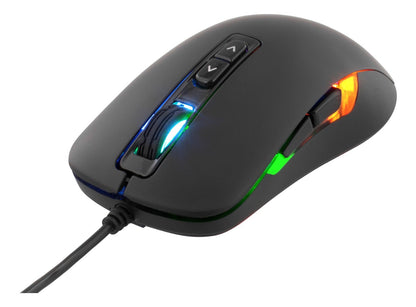 DELTACO GAMING GAM-029 Optical gaming mouse max. 2000 DPI - 7 buttons - LED lighting