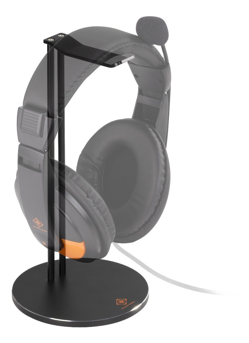 DELTACO GAMING GAM-070 Universele koptelefoon houder - Aluminium - Antislip - Zwart
