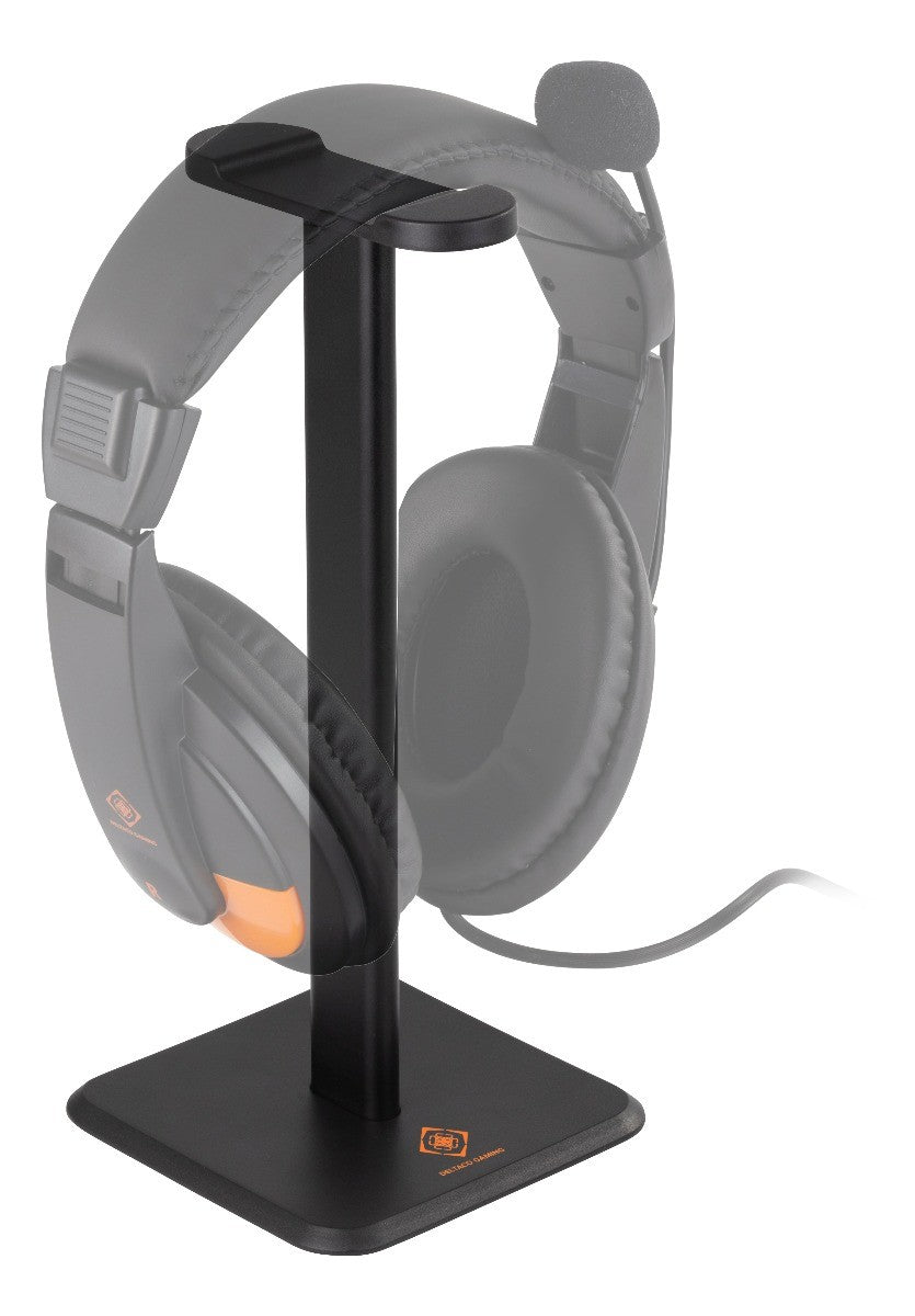 DELTACO GAMING GAM-071 Universal Headphone Holder - Aluminum - Non-slip - Black