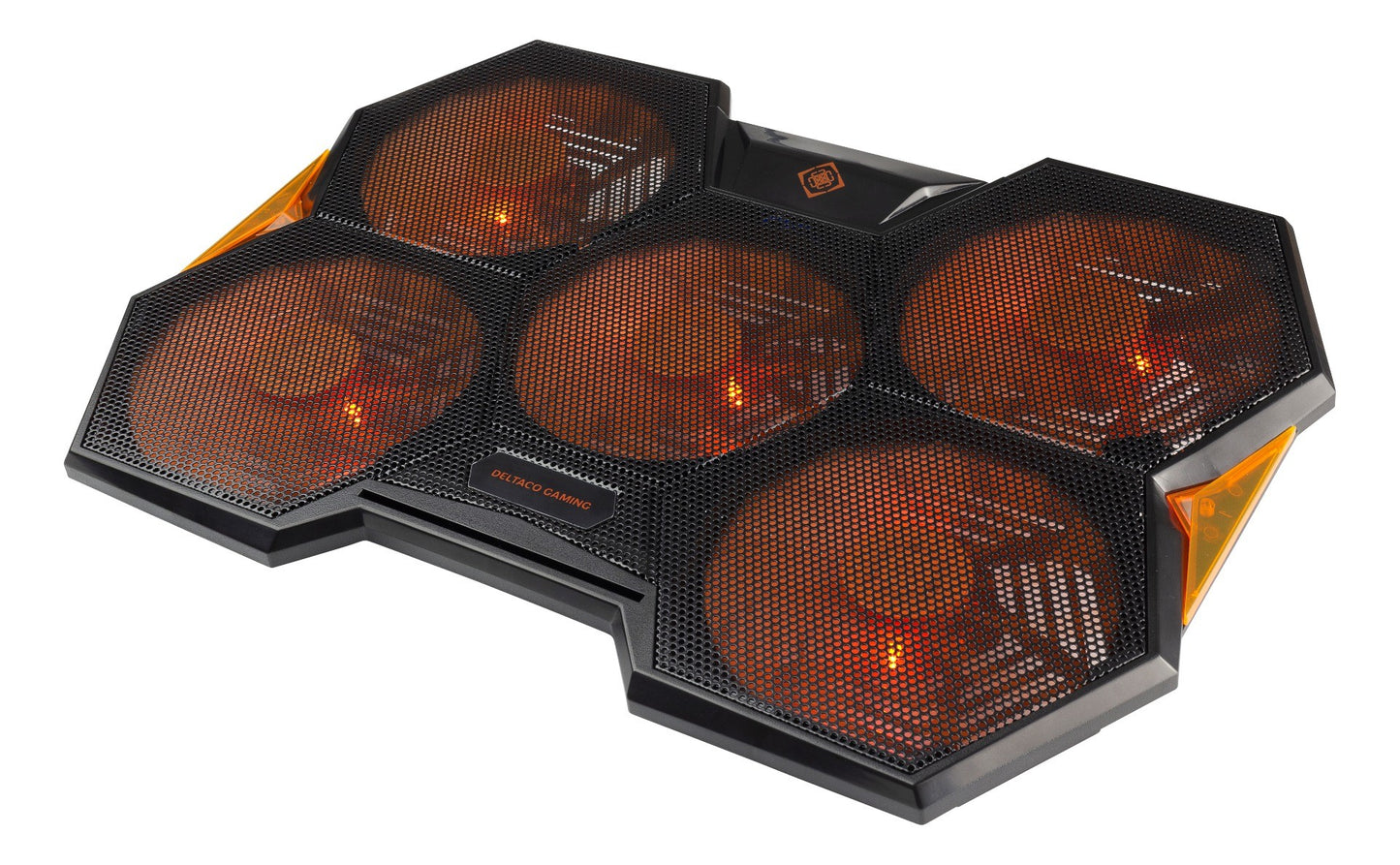 DELTACO GAMING GAM-072 Laptopkoeler met 5 ventilatoren - max. 17,3”
