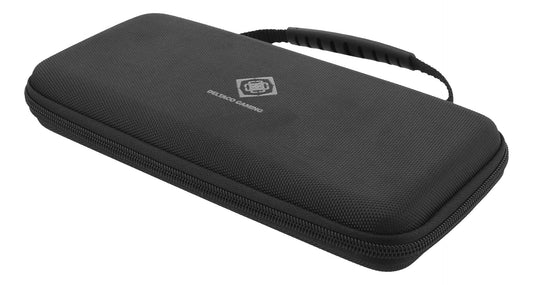 DELTACO GAMING GAM-089 Hard case draagtas voor Nintendo Switch - met 10 opbergvakken - Zwart