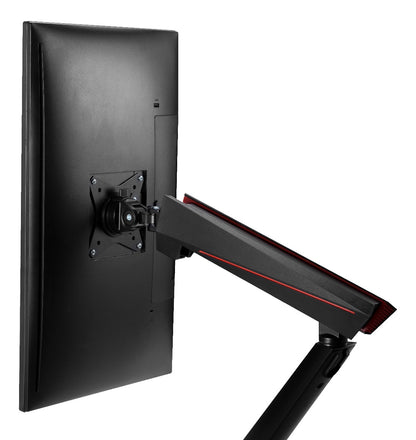 DELTACO GAM-101 Monitor Arm with Spring Support - for 17-32" Screens - VESA 75x75 / 100x100 - Black