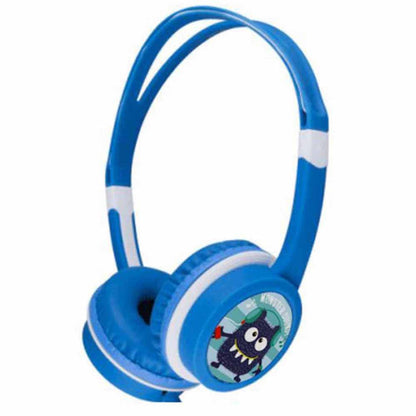 Gembird MHP-JR-B Koptelefoon voor kinderen -  Volumebegrenzing - On-ear - Blauw