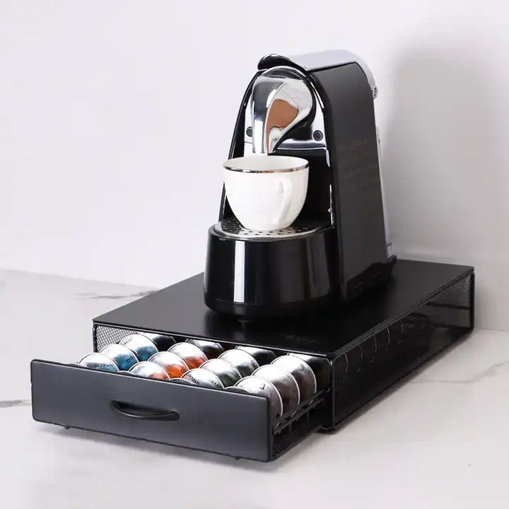 Vertuoline Capsule Holder with Pull-out Tray - 40 Capsules - 42x28x8.5cm