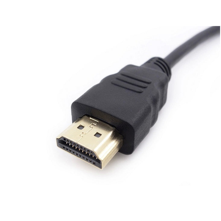 NÖRDIC HDMI-410 HDMI verlengkabel, Male naar female, Met ethernet, 4K 30Hz, 1m, Zwart