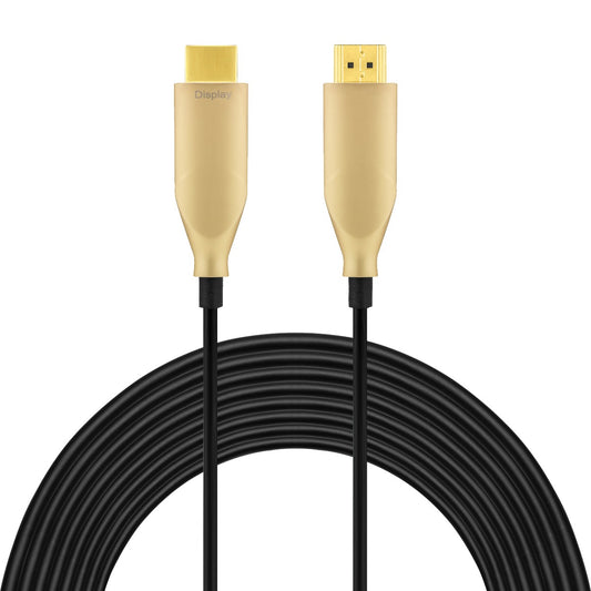 NÖRDIC HDMI-F030 HDMI to HDMI 2.0 fiber optic cable - 4K 60Hz - 18Gbps - 30m - Black