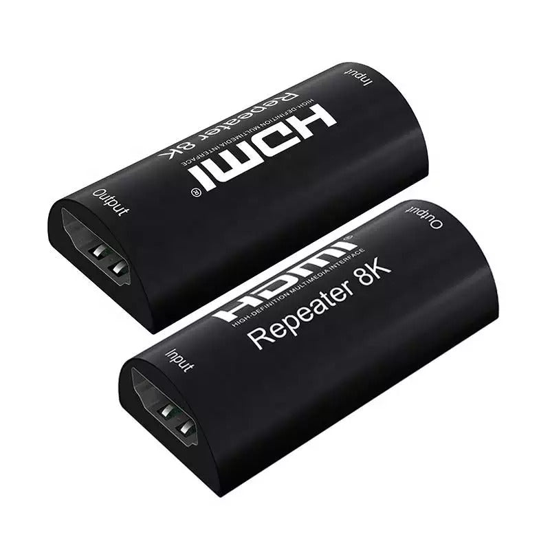 NÖRDIC HDMI-REP8K HDMI versterker - 8K60Hz - Tot 25m - Zwart