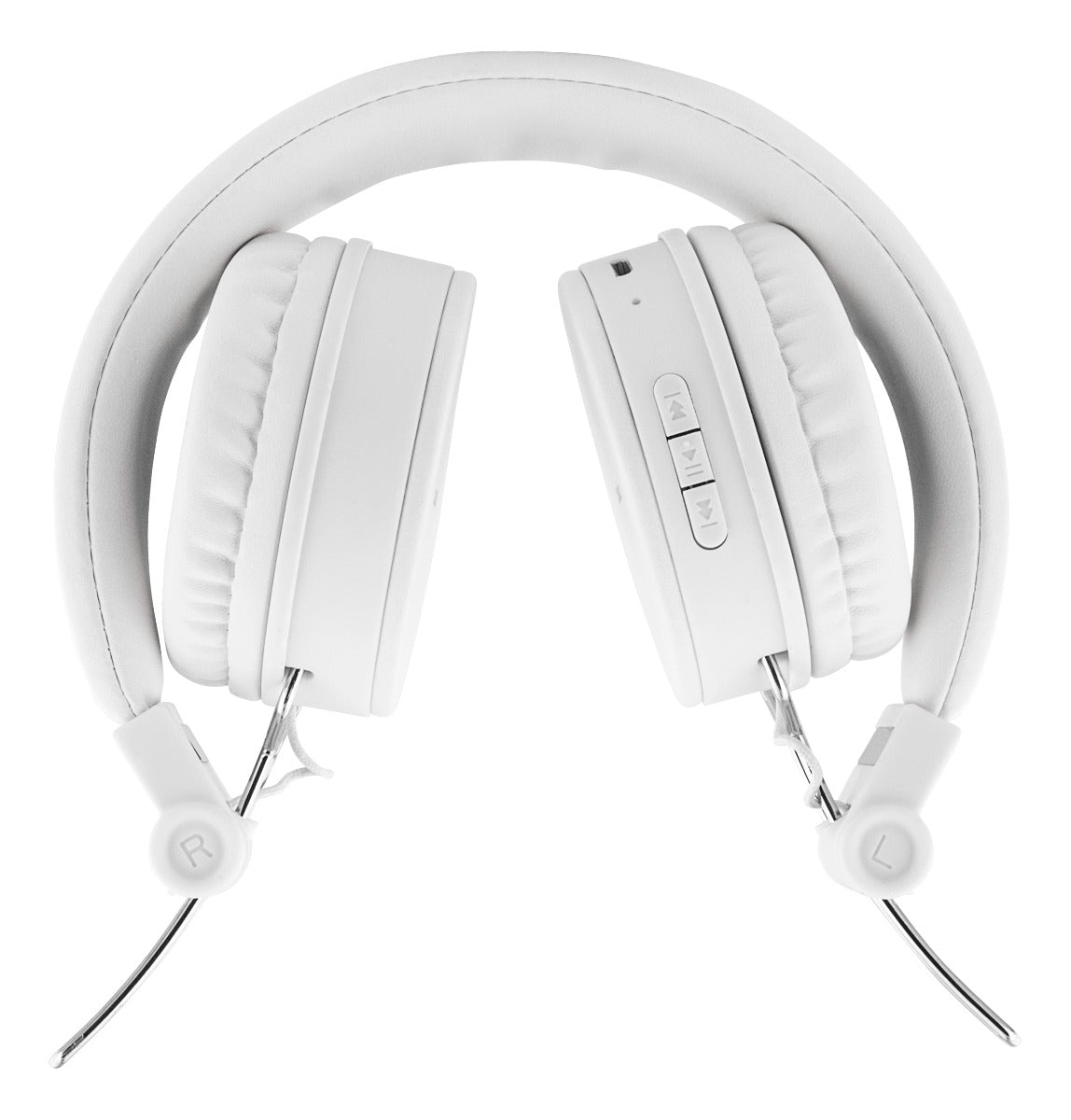STREETZ HL-BT403 Opvouwbare draadloze On-ear hoofdtelefoon met microfoon - Wit