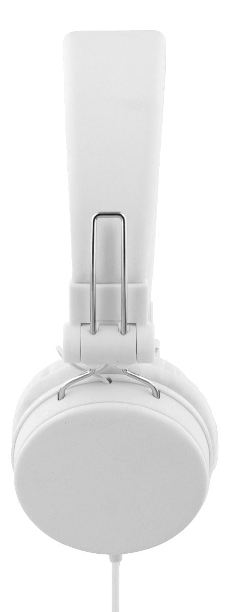 STREETZ HL-W203 Opvouwbare On-ear hoofdtelefoon met microfoon - Wit