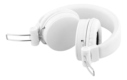 STREETZ HL-W203 Opvouwbare On-ear hoofdtelefoon met microfoon - Wit