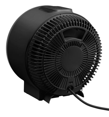 NORDIC HOME HTR-520 Fan Heater met Vortex technologie - 2000W - Zwart