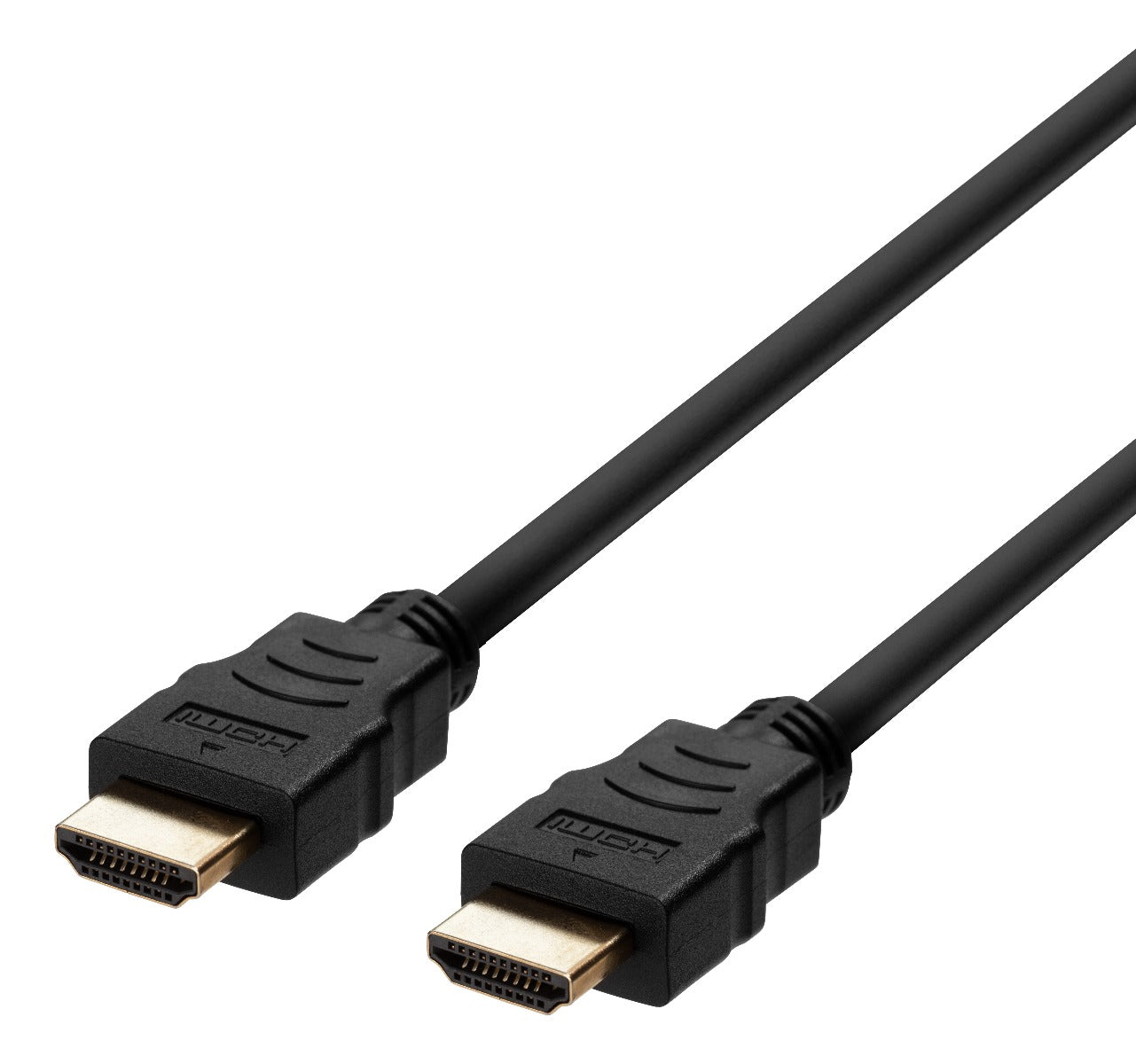 DELTACO HU-20 Ultra High Speed ​​HDMI Cable - 8K 60Hz - 2 meters - Black