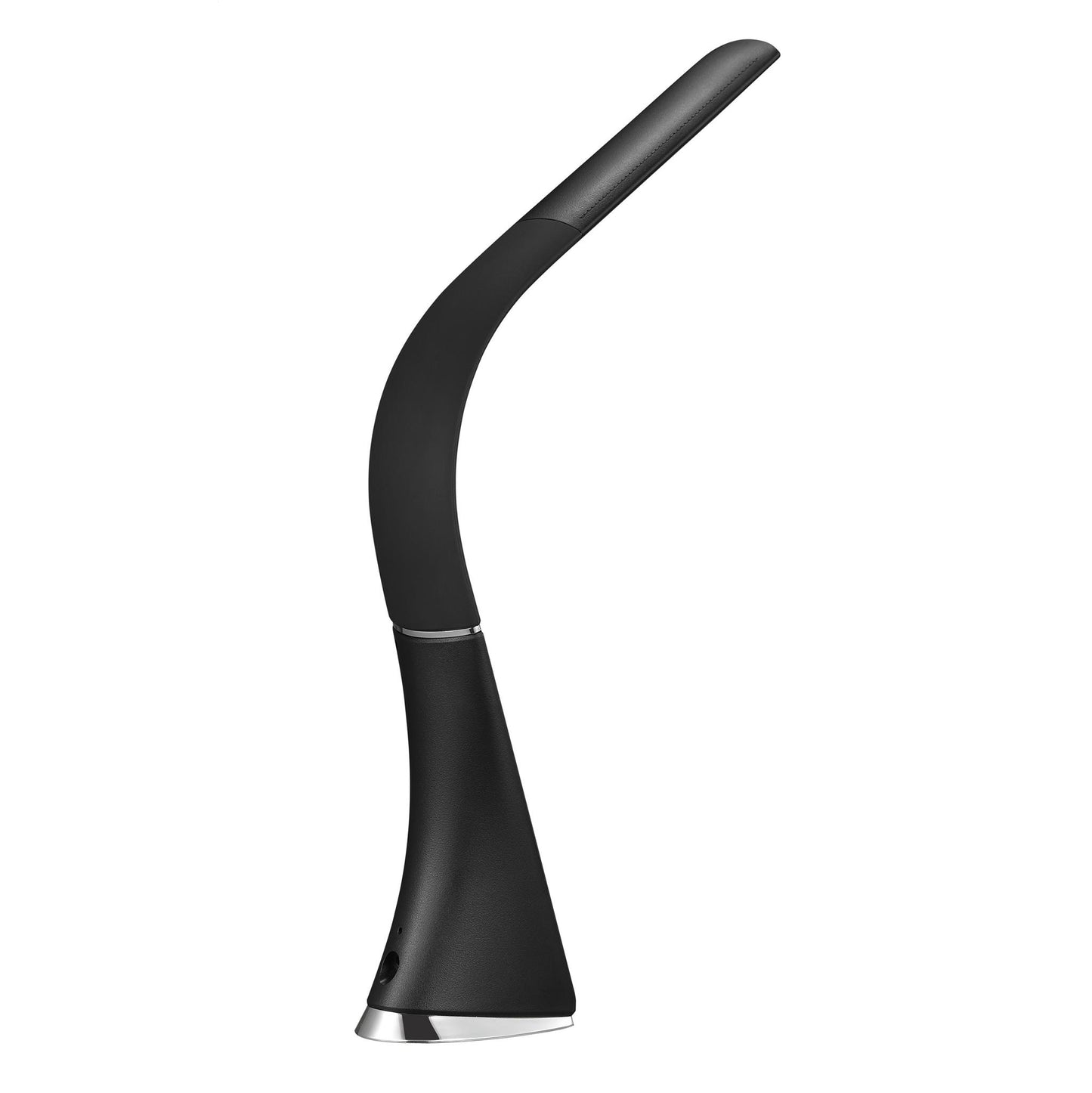 Platinet bureaulamp LED - Kalender, Klok & Thermometer - Bureaulamp dimbaar - Warm en Wit licht - Zwart