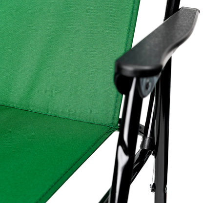Platinet Opvouwbare Campingstoel - 52x44x75 cm - Tot 90kg - Groen