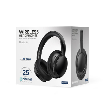 Platinet Draadloze Bluetooth Hoofdtelefoon - Bluetooth 5.4 - 400 mAh batterij
