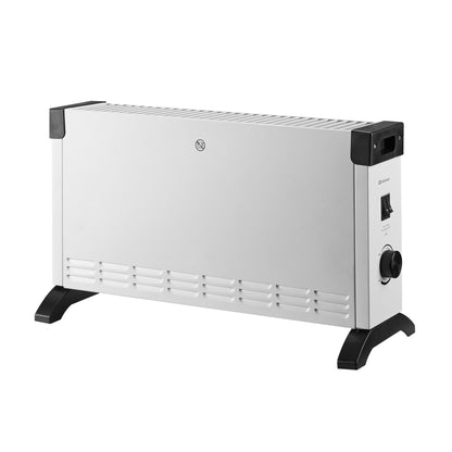 Platinet Elektrische Kachel - 750 W, 1250 W, 2000 Watt - Convectorkachel Elektrisch - Compact & Modern - Wit