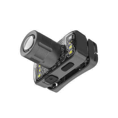 Oplaadbare LED Hoofdlamp met Telescopische Zoom – 500 mAh – 5 Lichtstanden incl. SOS knipperlicht – Platinet
