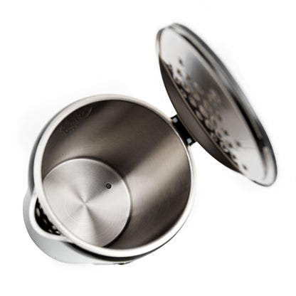 Platinet PEKR723W Waterkoker - Met Display - Warmhoud functie met Geheugen - 1.7L - Wit - Gratis 450ml koffiebeker