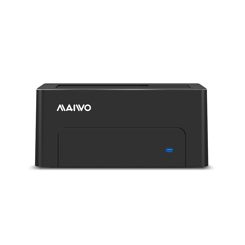 Maiwo K308 Docking Station SATA HDD and SSD USB 3.1 Gen1 - Up to 14 TB - Black