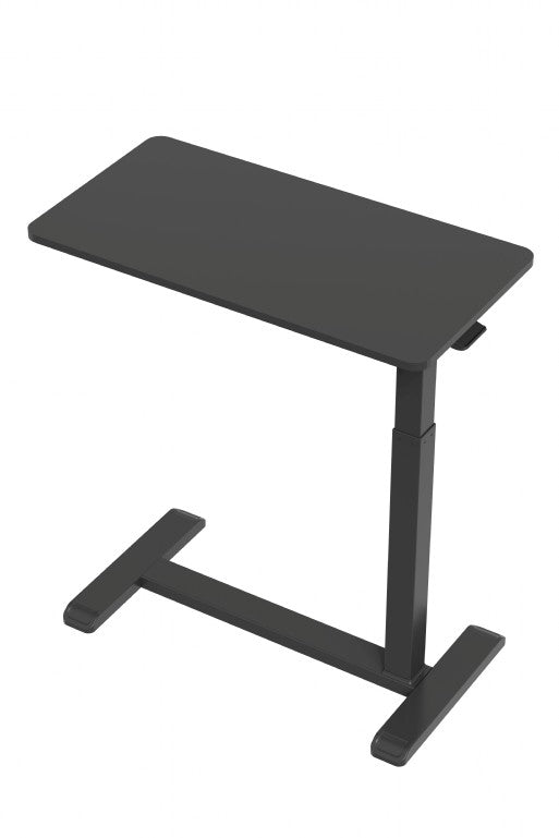 Ergonomische Laptop Bijzettafel - Verrijdbaar en in hoogte verstelbaar - Laptoptafel voor Bed & Bank - Zwart