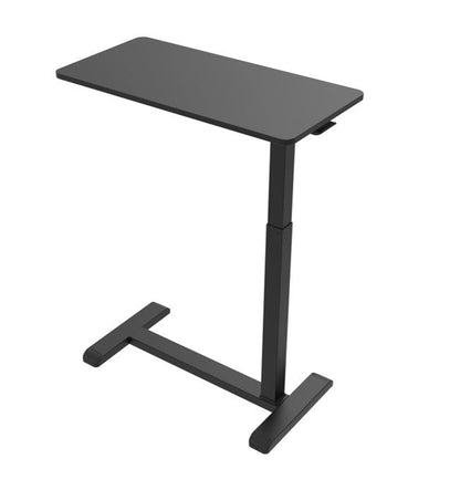Ergonomische Laptop Bijzettafel - Verrijdbaar en in hoogte verstelbaar - Laptoptafel voor Bed & Bank - Zwart