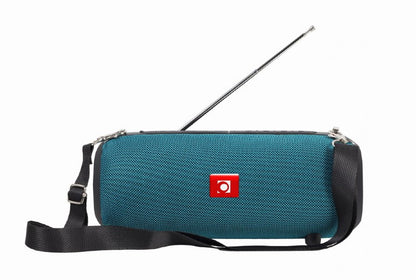 Gembird Draagbare Draadloze Speaker - FM Radio - Tot 7 uur - Bluetooth, AUX, SD kaart en USB - Groen