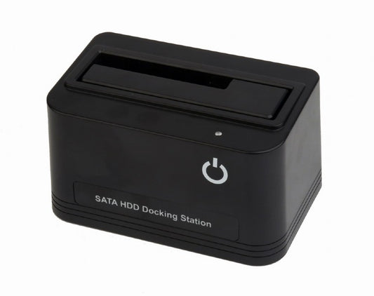 Gembird USB Docking Station voor 2.5" & 3.5" SATA HDD/SSD - Externe Hardeschijf Adapter - Plug & Play