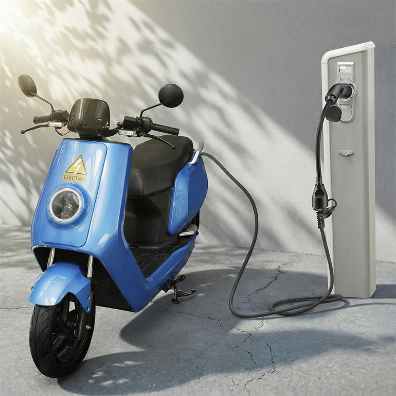 Type 2 naar Schuko Adapterkabel - 3.7 kW - 0,5 meter - EnerGenie