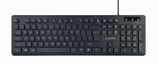 Gembird multimedia toetsenbord - RGB regenboog - Qwerty (US)