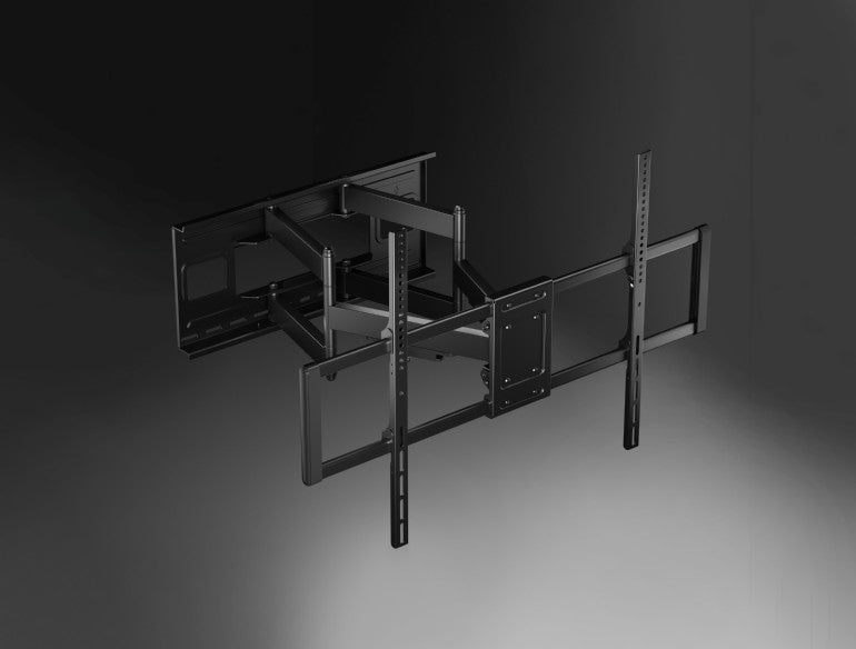 Gembird TV beugel - Draai- en kantelbare muurbeugel - 60 tot 120 inch - max 120kg - Kabelbeheer