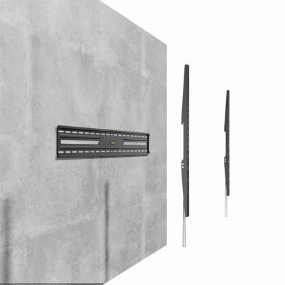 Heavy-Duty TV Muurbeugel Vaste Montage – Voor 43 t/m 100 inch Schermen – Maximaal 75 kg – Slank Ontwerp (30 mm van muur) – Max. VESA 900x600