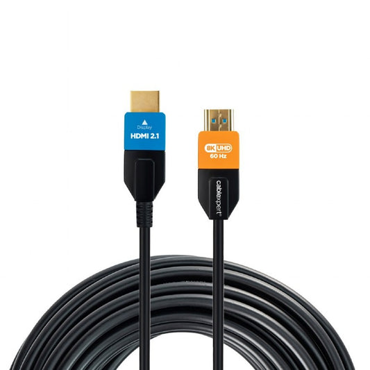 Gembird Ultra High-Speed HDMI AOC Kabel - 8K UHD HDMI 2.1 - Glasvezel met Ethernet