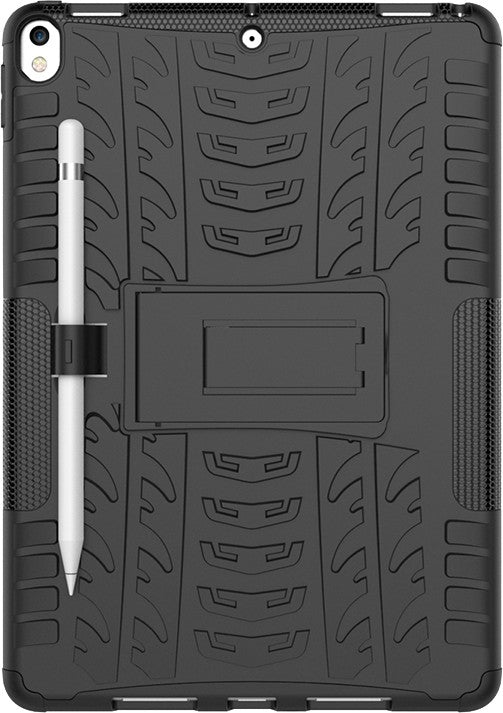 Dazzler IPD-215, Case voor iPad 10.5", schokabsorberend, uitsparingen voor warmte, zwart