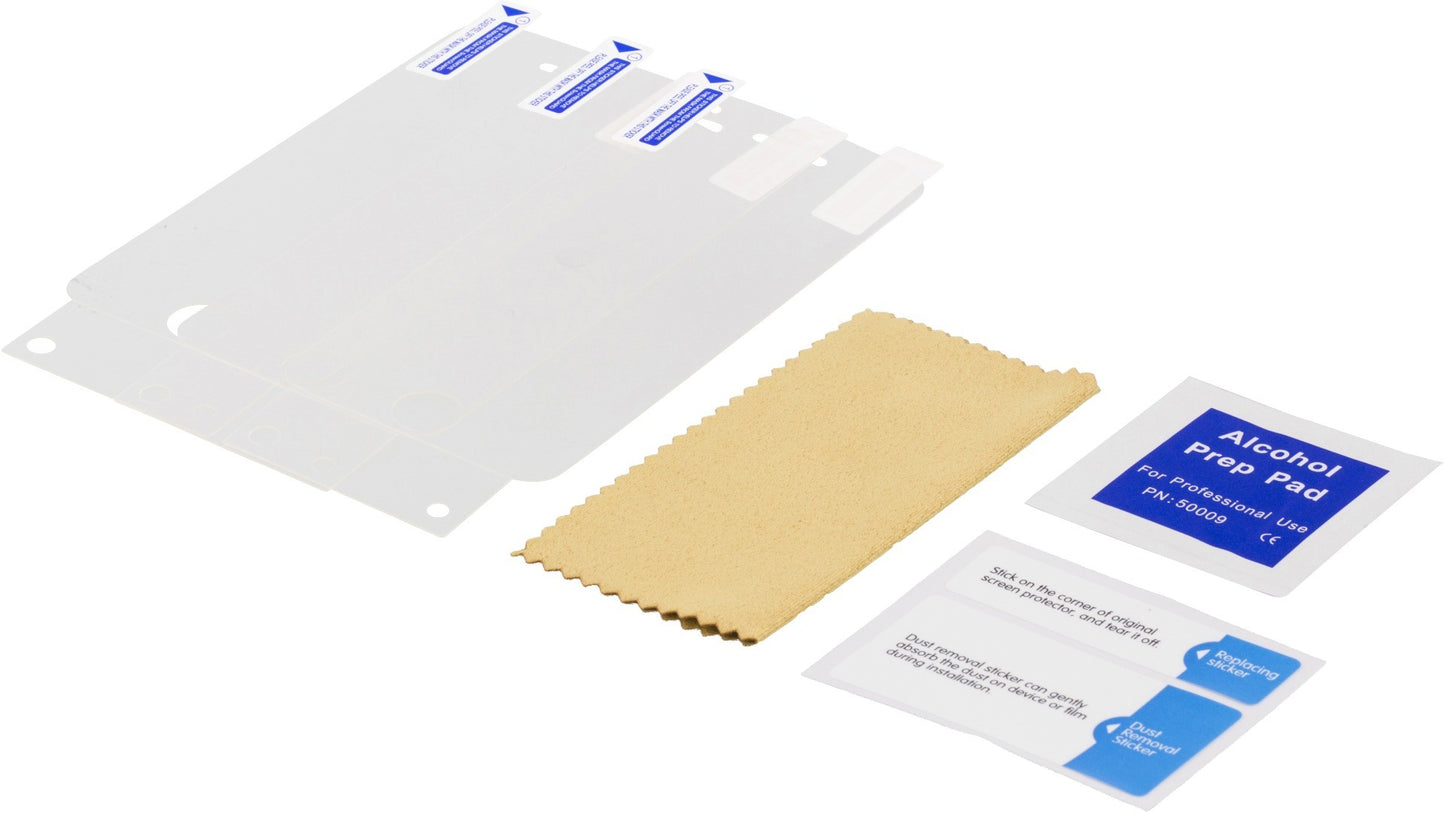 STREETZ IPLH-108 Screenprotectors geschikt voor iPhone 5 / 5S / 5C / SE, incl. Applicator, 3 stuks