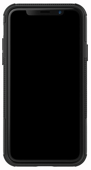 Dazzler IPX-123, Case for iPhone X, Shock Absorbing, Heat Cutouts - Black