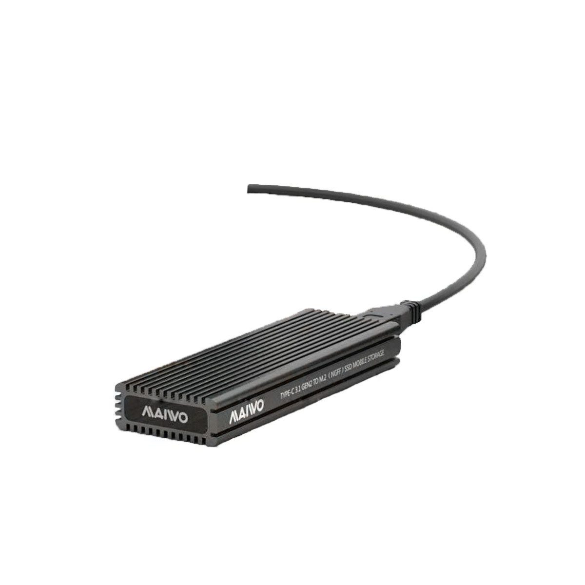 Maiwo K1687P2 Externe 2 SATA & NVMe SSD behuizing - USB3.1 GEN2 - 10Gbps - Zwart