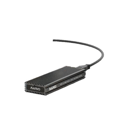 Maiwo K1687P2 Externe 2 SATA & NVMe SSD behuizing - USB3.1 GEN2 - 10Gbps - Zwart