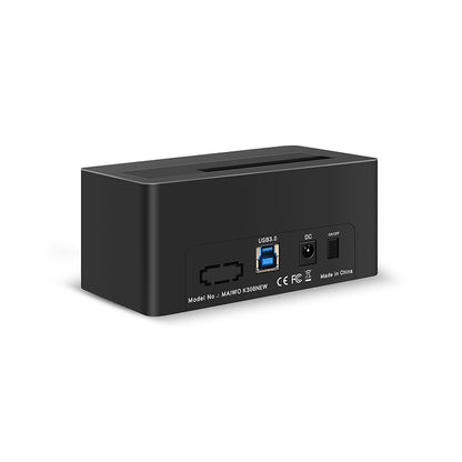 Maiwo K308 Docking Station SATA HDD and SSD USB 3.1 Gen1 - Up to 14 TB - Black