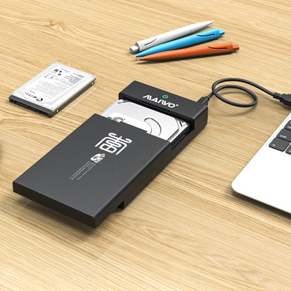 Maiwo K3568A Externe 3,5 "SATA HDD behuizing - USB 3.1 GEN1 - 5 Gbps - tot 8 TB - Zwart