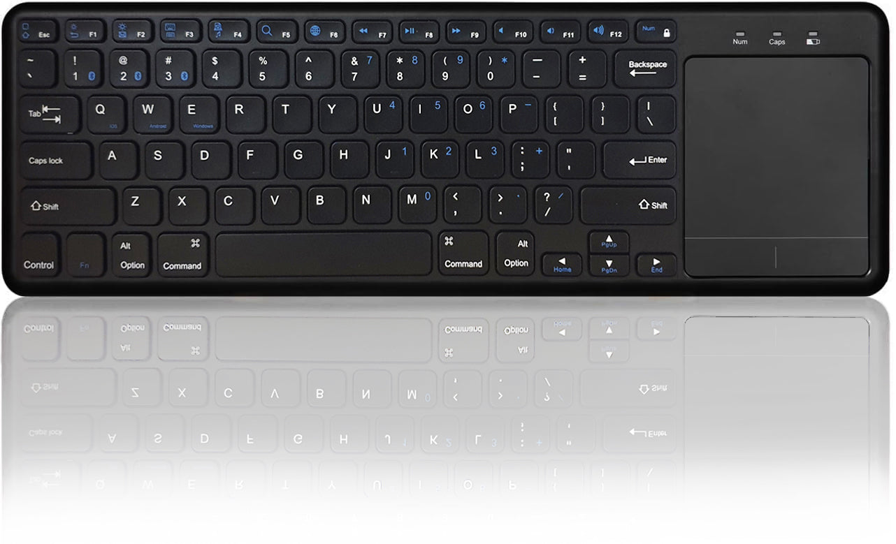 NÖRDIC KB-100 Toetsenbord met Touchpad - Met USB Dongle - US Indeling - 78 Keys